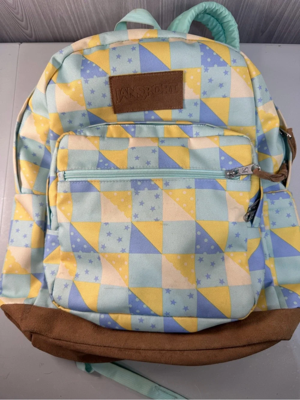 JanSport JS0A4QVB93Q Right Pack Expressions Cute Quilt Patchwork School Backpack